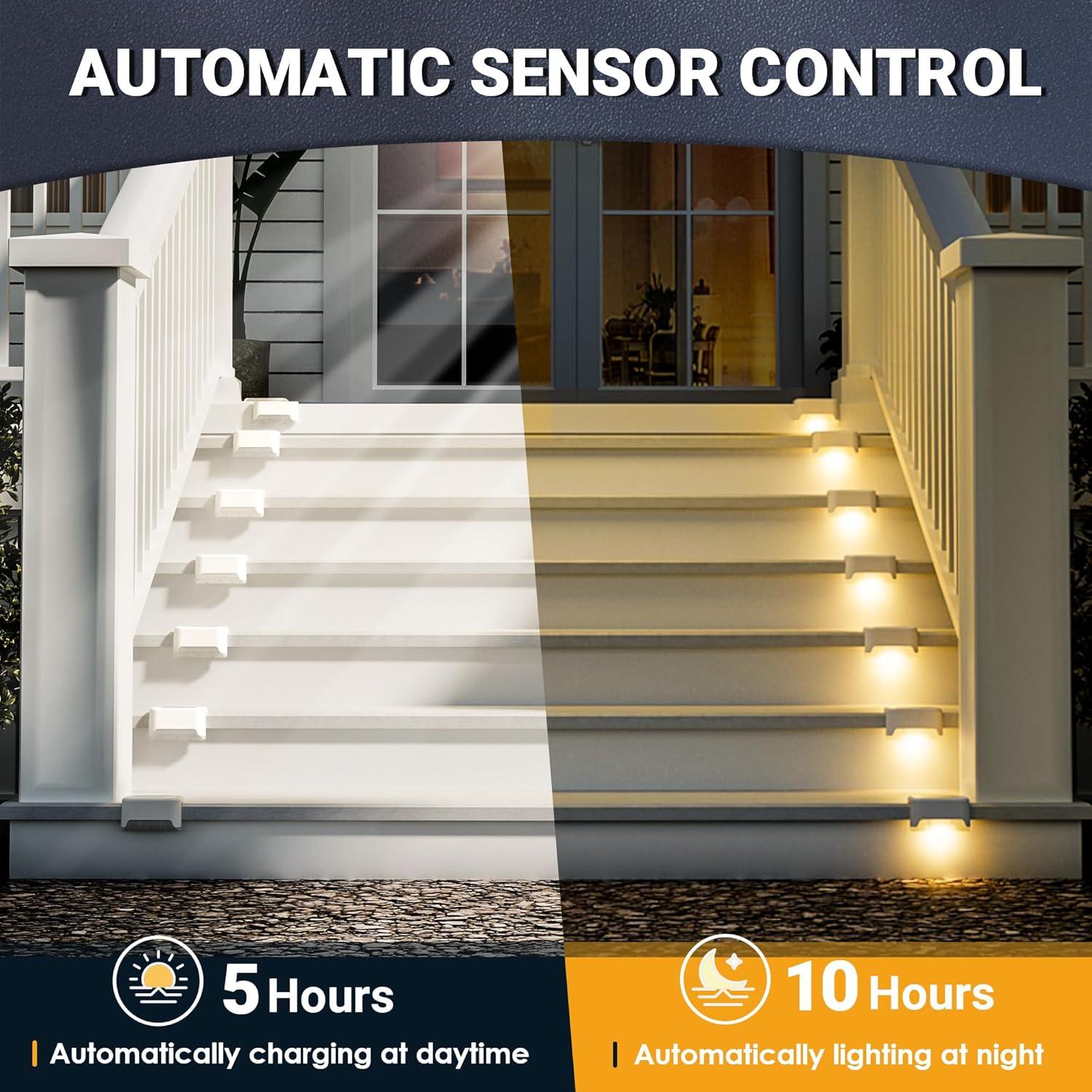 Luz Solar LED Impermeable SOLPEX 16 Unidades Blanco Cálido