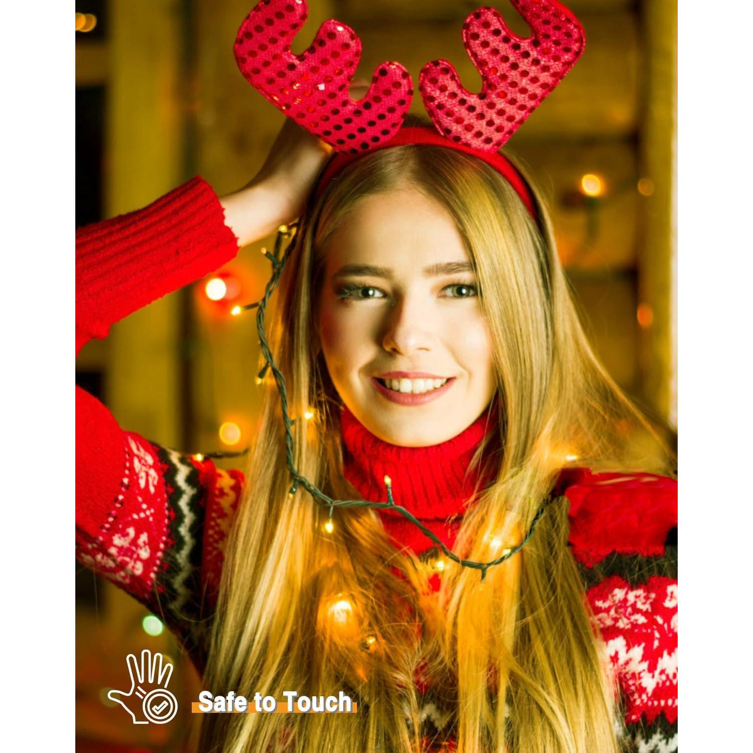 Luces de Cadena Solares 500LED Yuhuayang 54.86m IP65 8 Modos