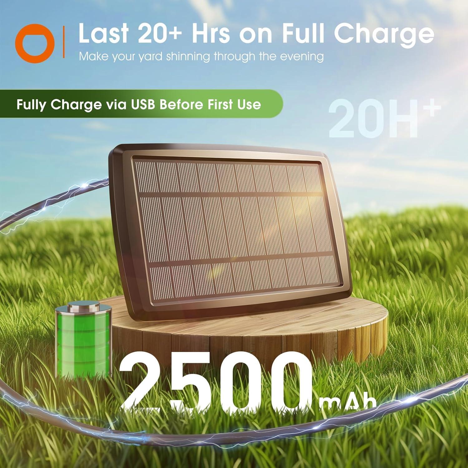 Luces de Cadena Solares addlon 15+1.83M con Control Remoto