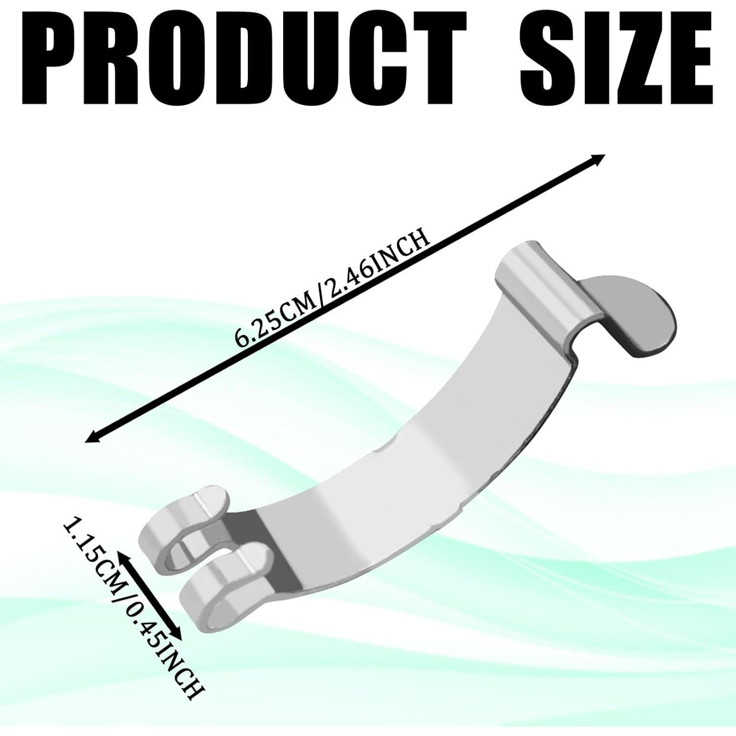 4 Clips de Filtro de Aire SWQS para Toyota - Acero Inoxidable