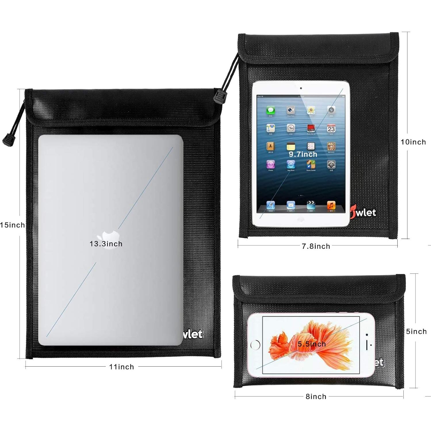 Bolsa de Documentos Resistente al Fuego y Agua - FunOwlet