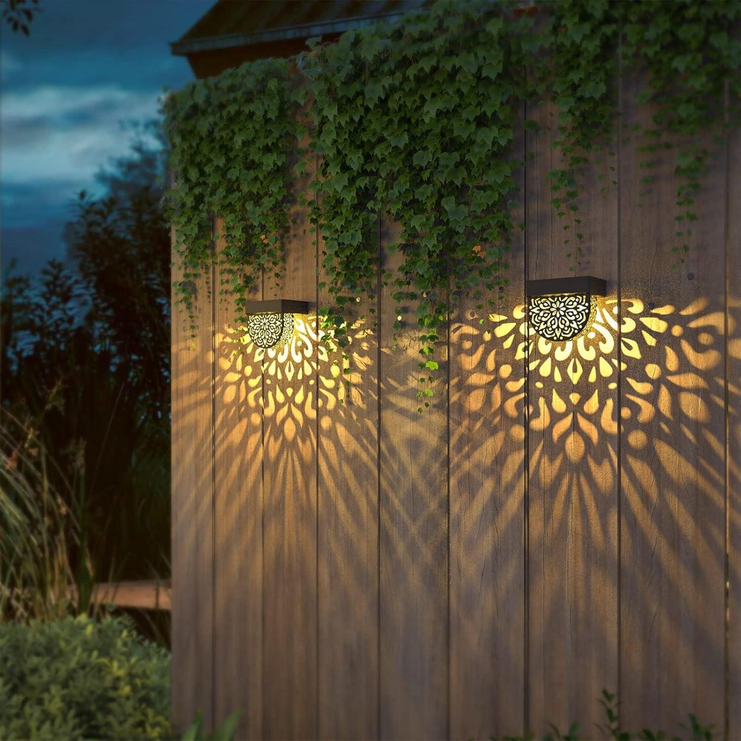 Luces Solares LED EKQ para Jardín y Patio - Paquete de 6