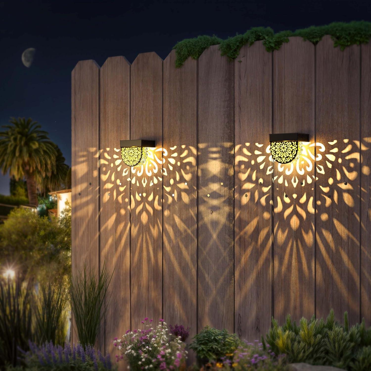 Luces Solares LED EKQ para Jardín y Patio - Paquete de 6