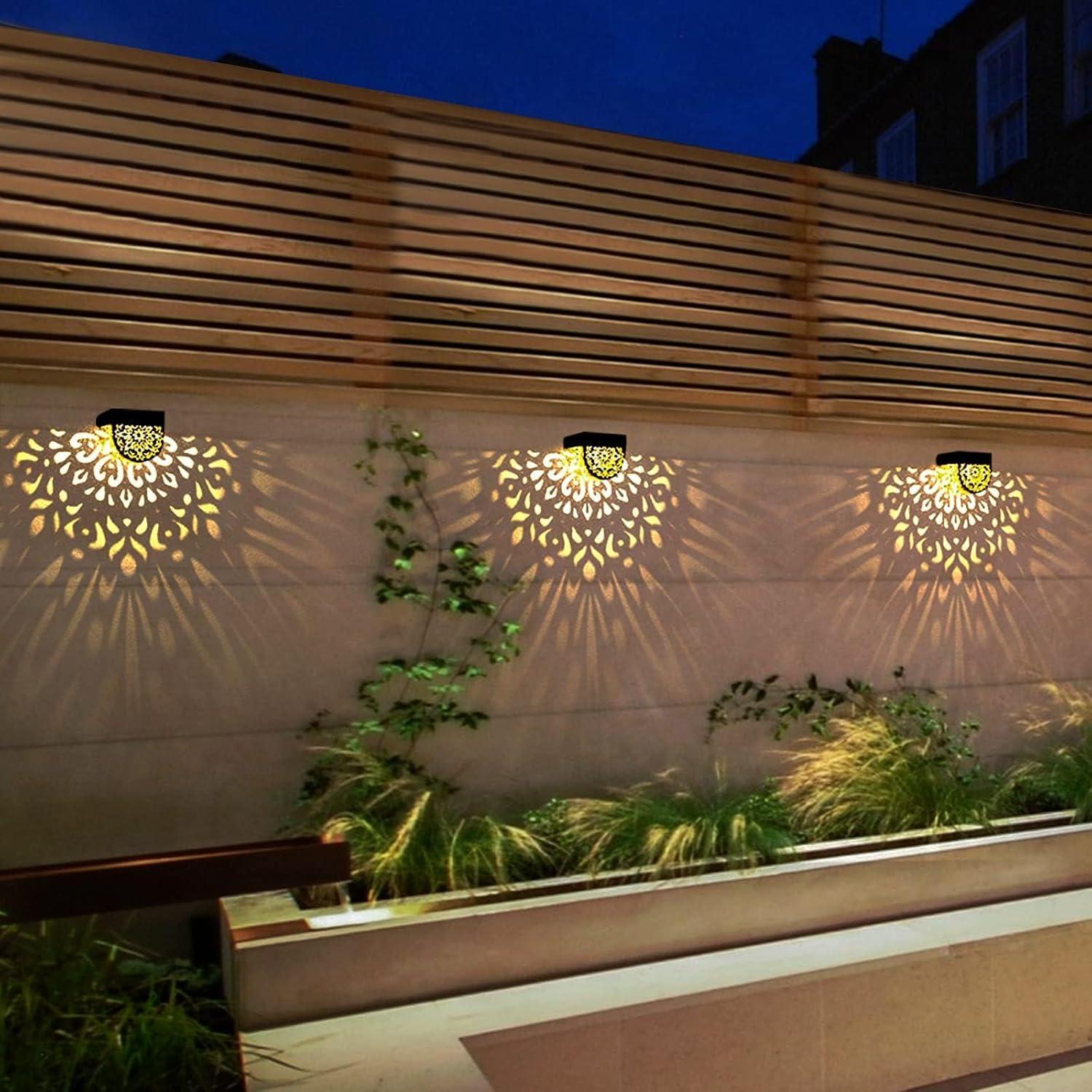 Luces Solares LED EKQ para Jardín y Patio - Paquete de 6