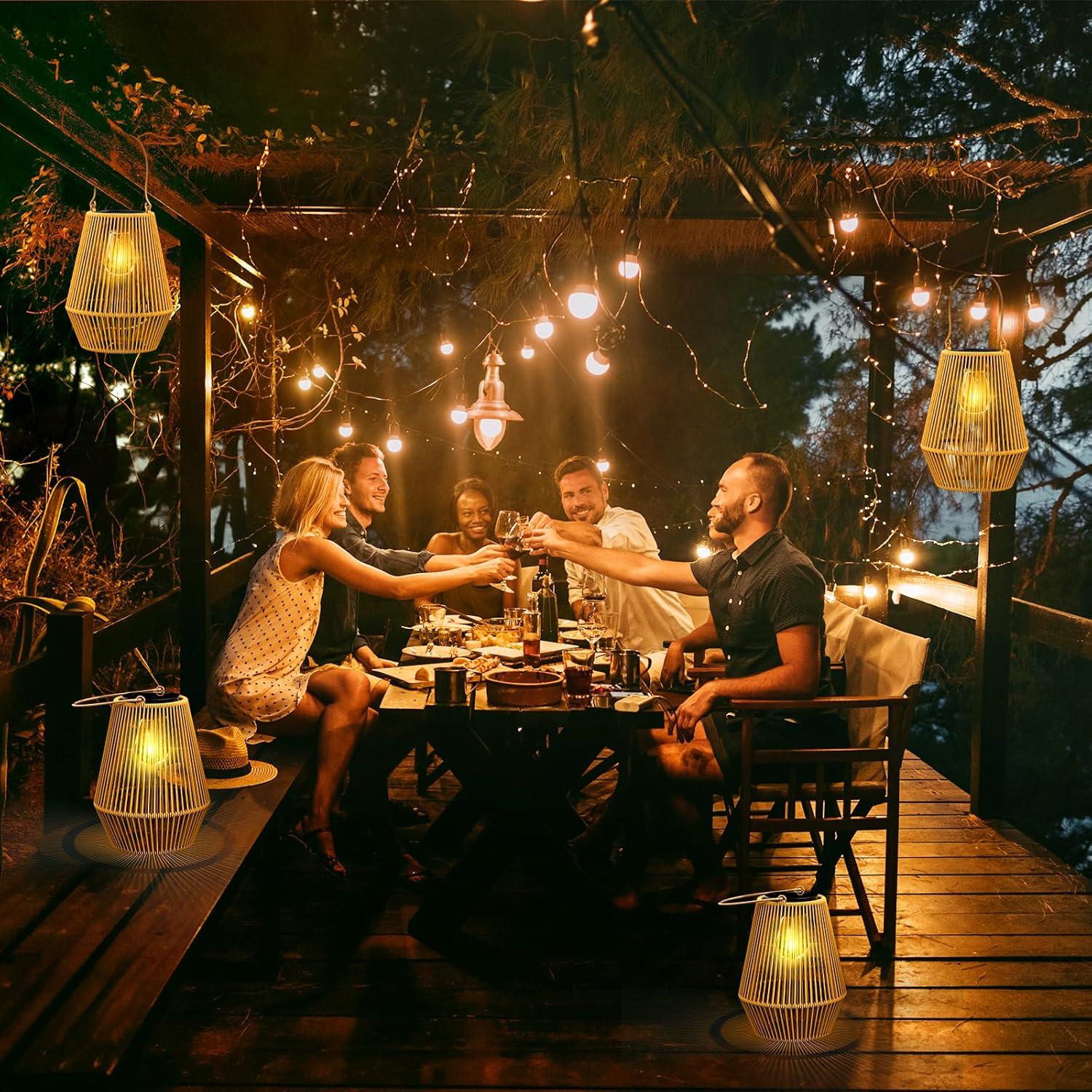 Linternas Solares KagoLing para Exterior 2 Paquete IP65