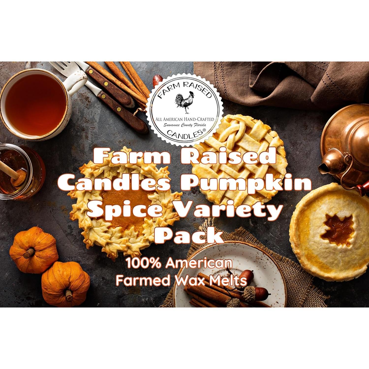 Melts de Cera de Soja Manzana McIntosh - Velas Criadas en Granja - 2 Paquetes de 170g