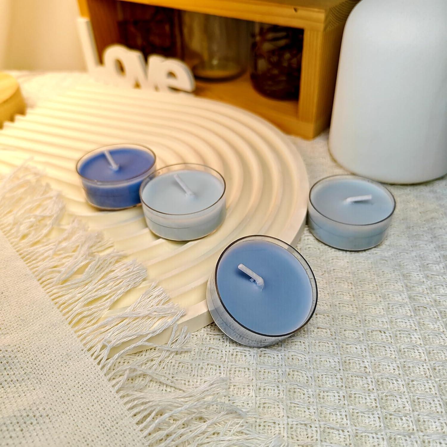 16 Velas Aromáticas de Cera de Soja WINICE - Decoración y Aromaterapia