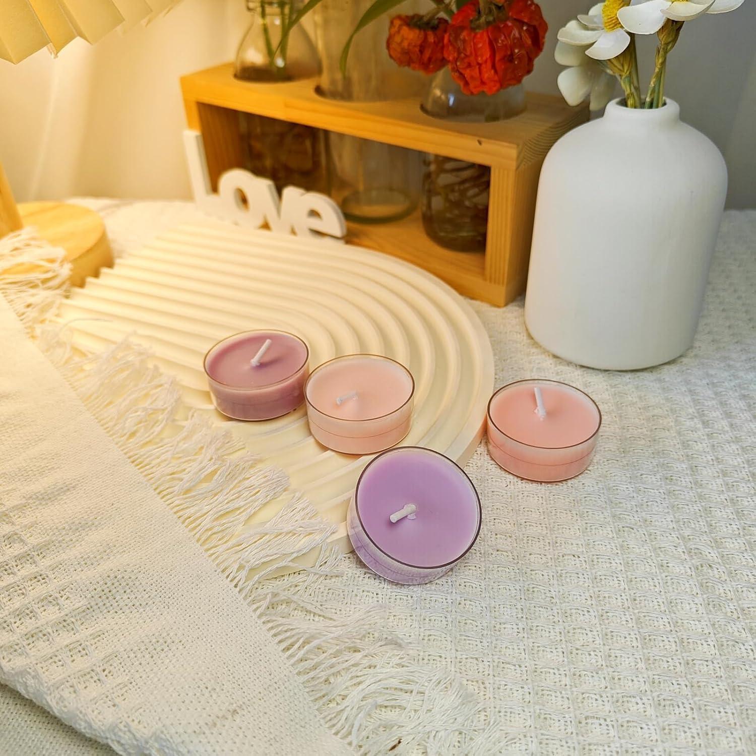 16 Velas Aromáticas de Cera de Soja WINICE - Decoración y Aromaterapia