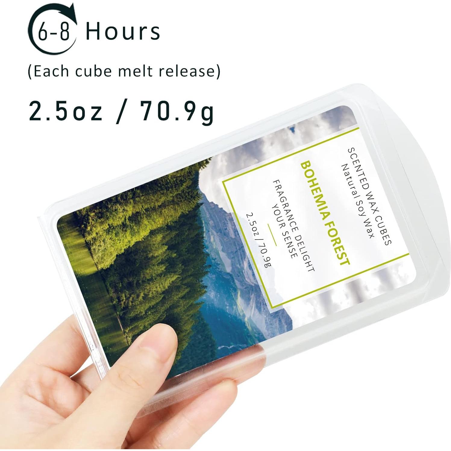 Cubos de Cera Aromática STRN de Soja - Set 4 Aromas 370 g