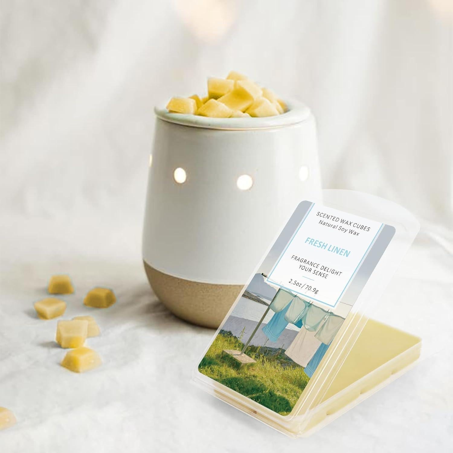 Cubos de Cera Aromática STRN de Soja - Set 4 Aromas 370 g