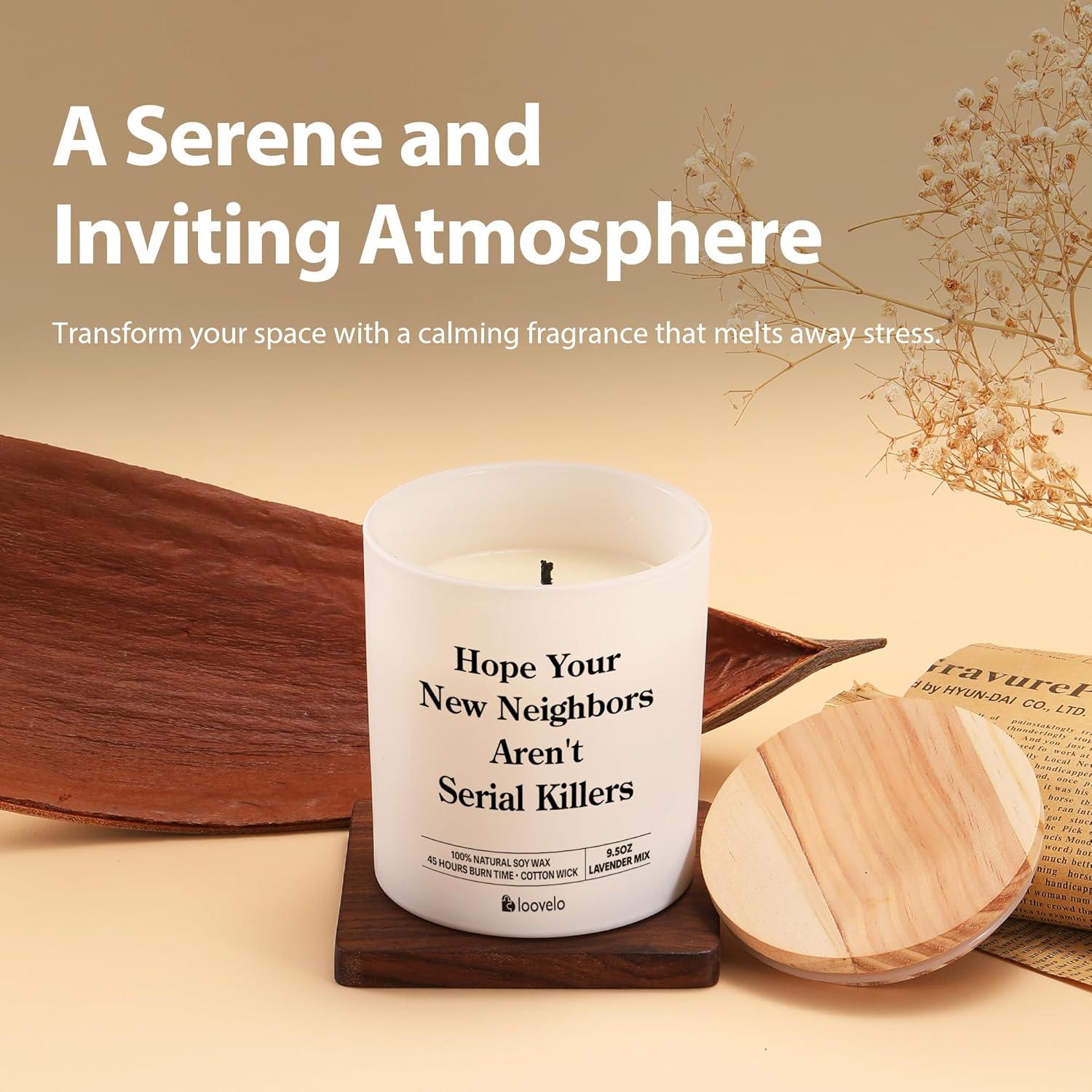 Vela Aromática de Soja Xuzhou Darui 9.5 oz Lavanda Floral