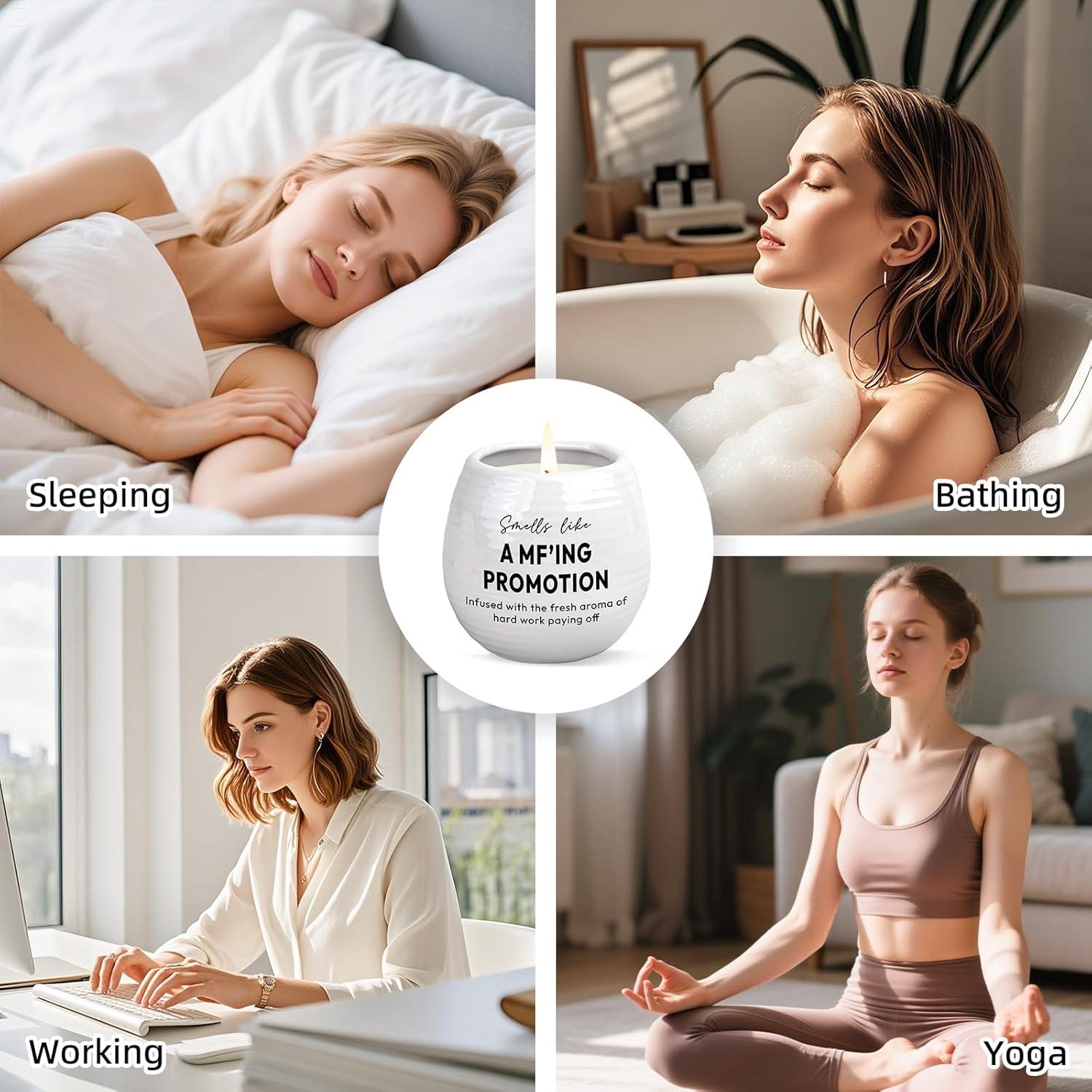 Vela Aromática de Cera de Soja Silkwishes 10Oz - Regalo Promoción Laboral