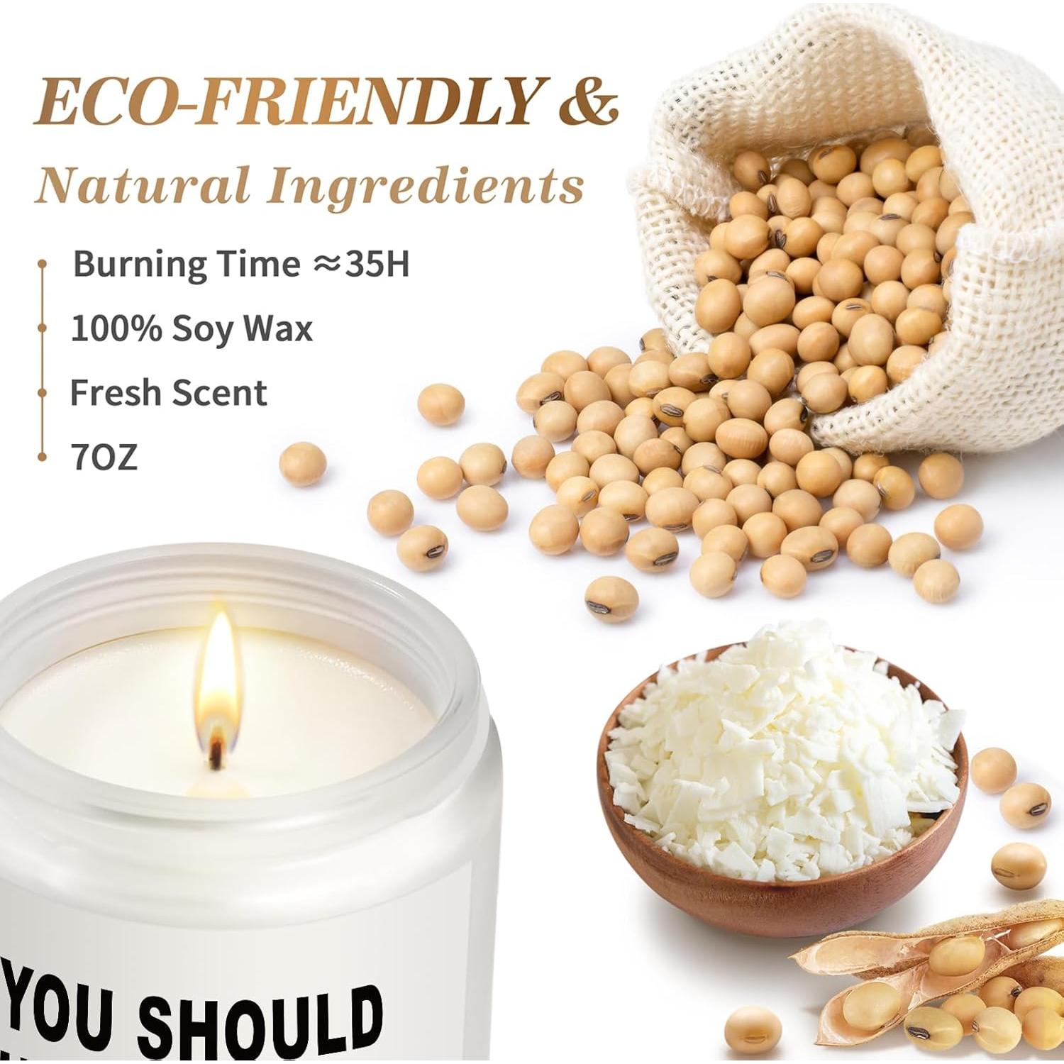 Vela Aromática de Lavanda Gleevera - Regalo Inauguración Casa 198g