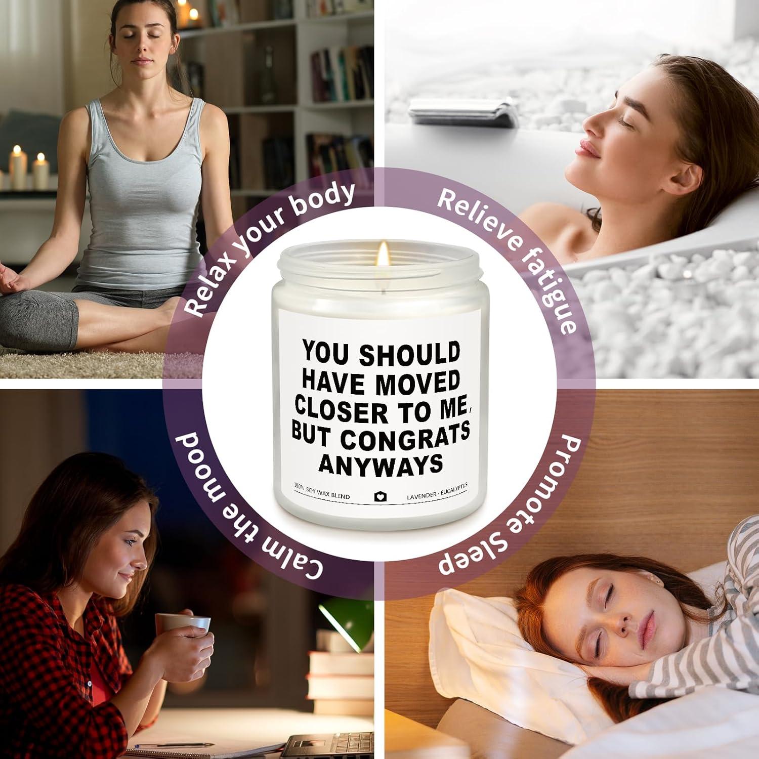 Vela Aromática de Lavanda Gleevera - Regalo Inauguración Casa 198g