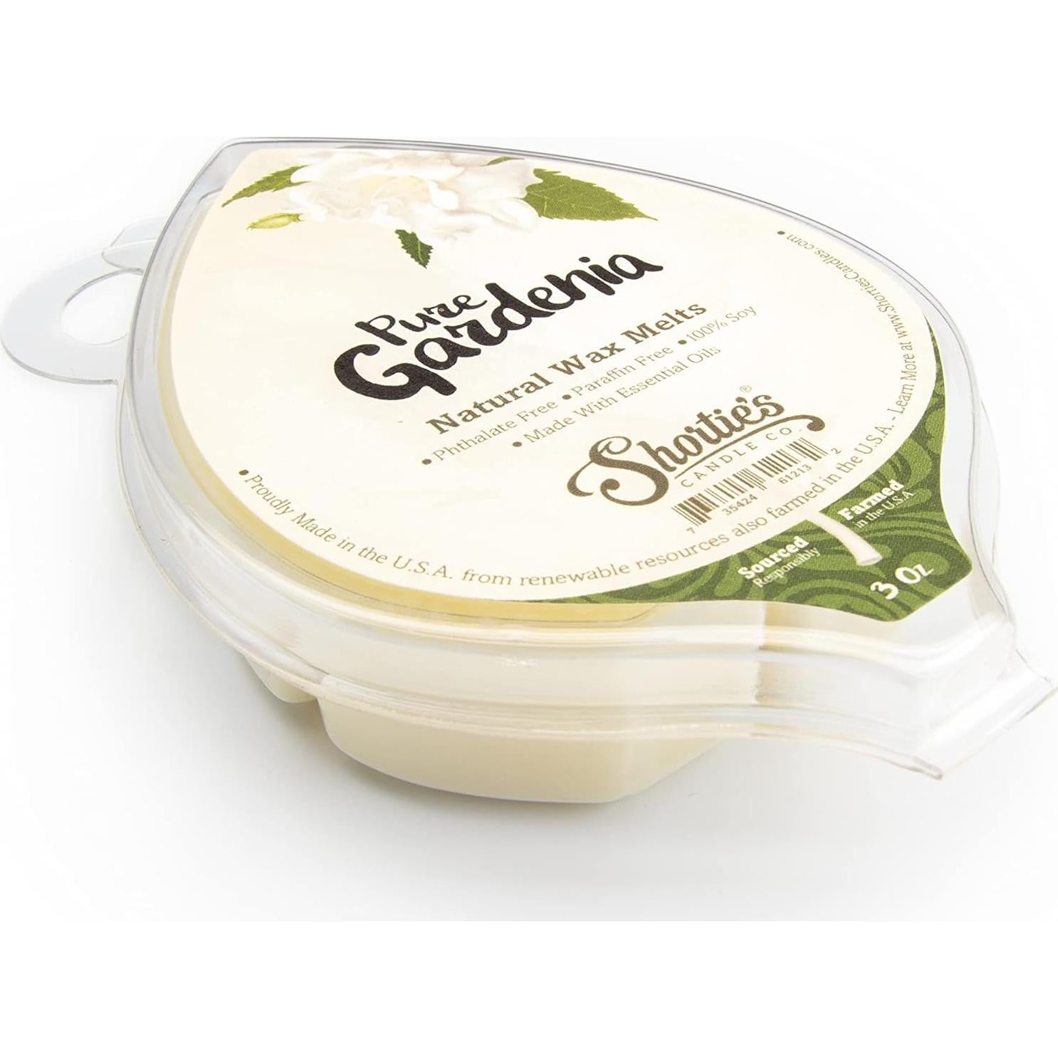 Vela Aromatizada de Cera de Soja Gardenia Shortie's 85 Gr