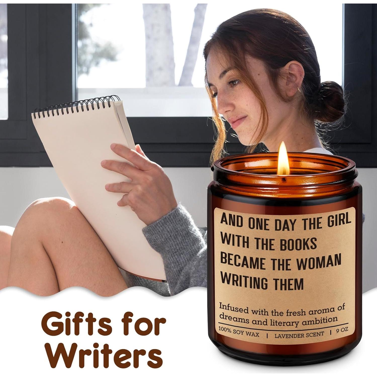 Vela Aromática de Lavanda Miracu 255g - Regalo para Escritores