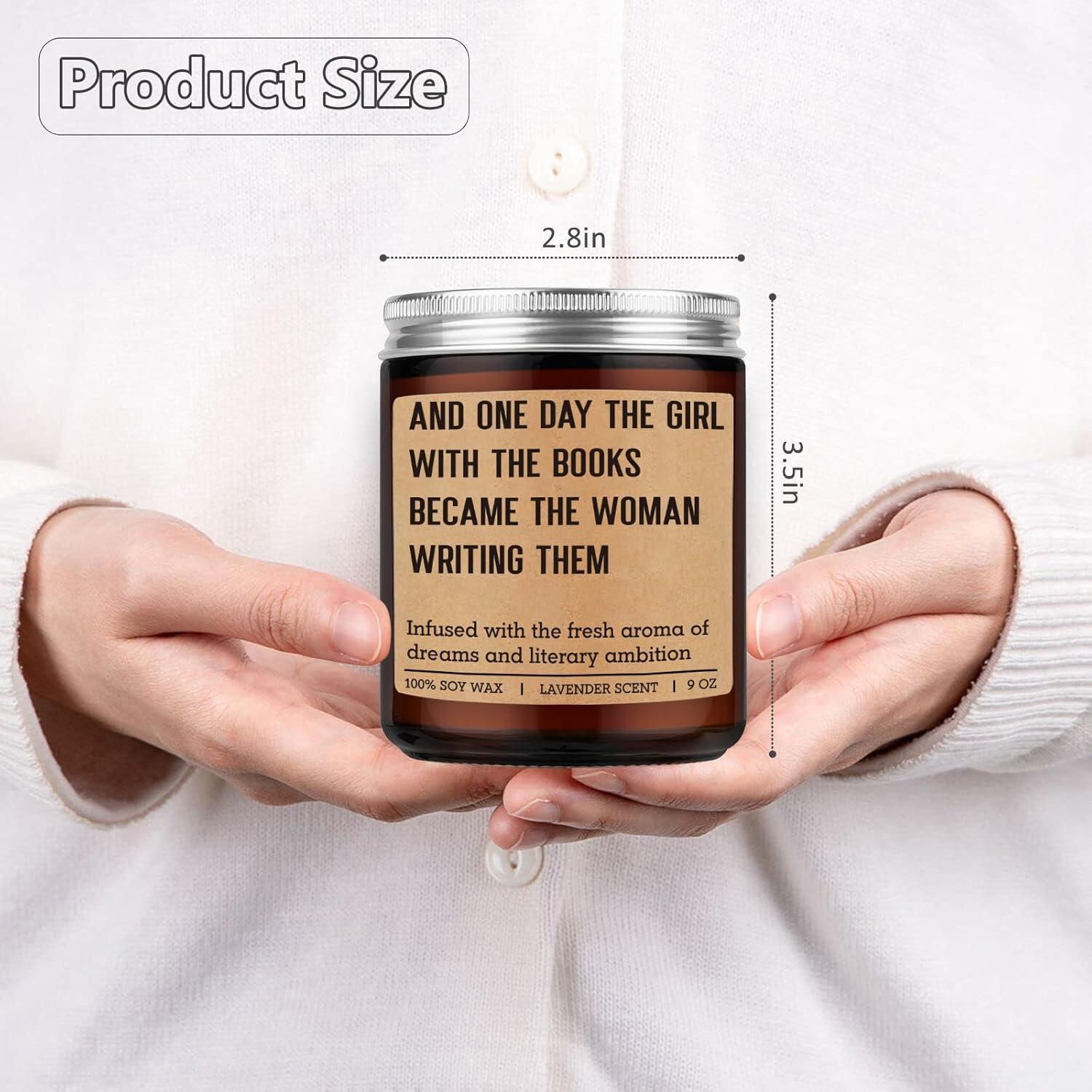 Vela Aromática de Lavanda Miracu 255g - Regalo para Escritores