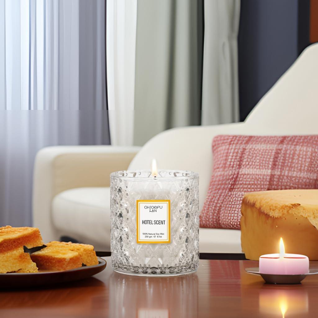 Vela Aromática de Soya Chloefu LAN 230g - Aroma de Hotel