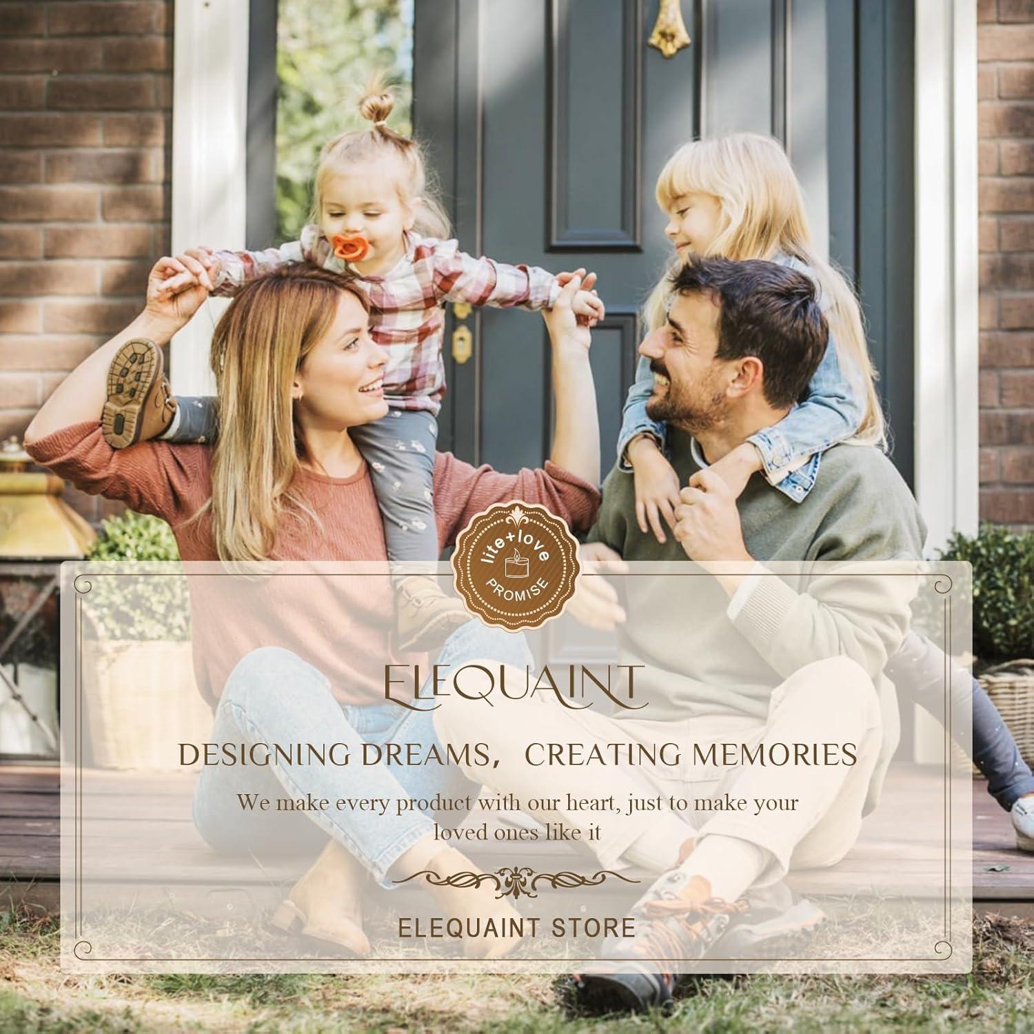 Vela Aromática de Vainilla Elequaint - Regalo Inauguración Casa