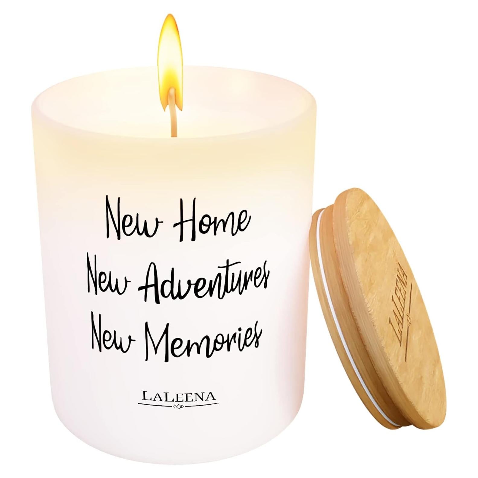 Vela Aromática de Inauguración LaLeena 396 g Vainilla Orgánica