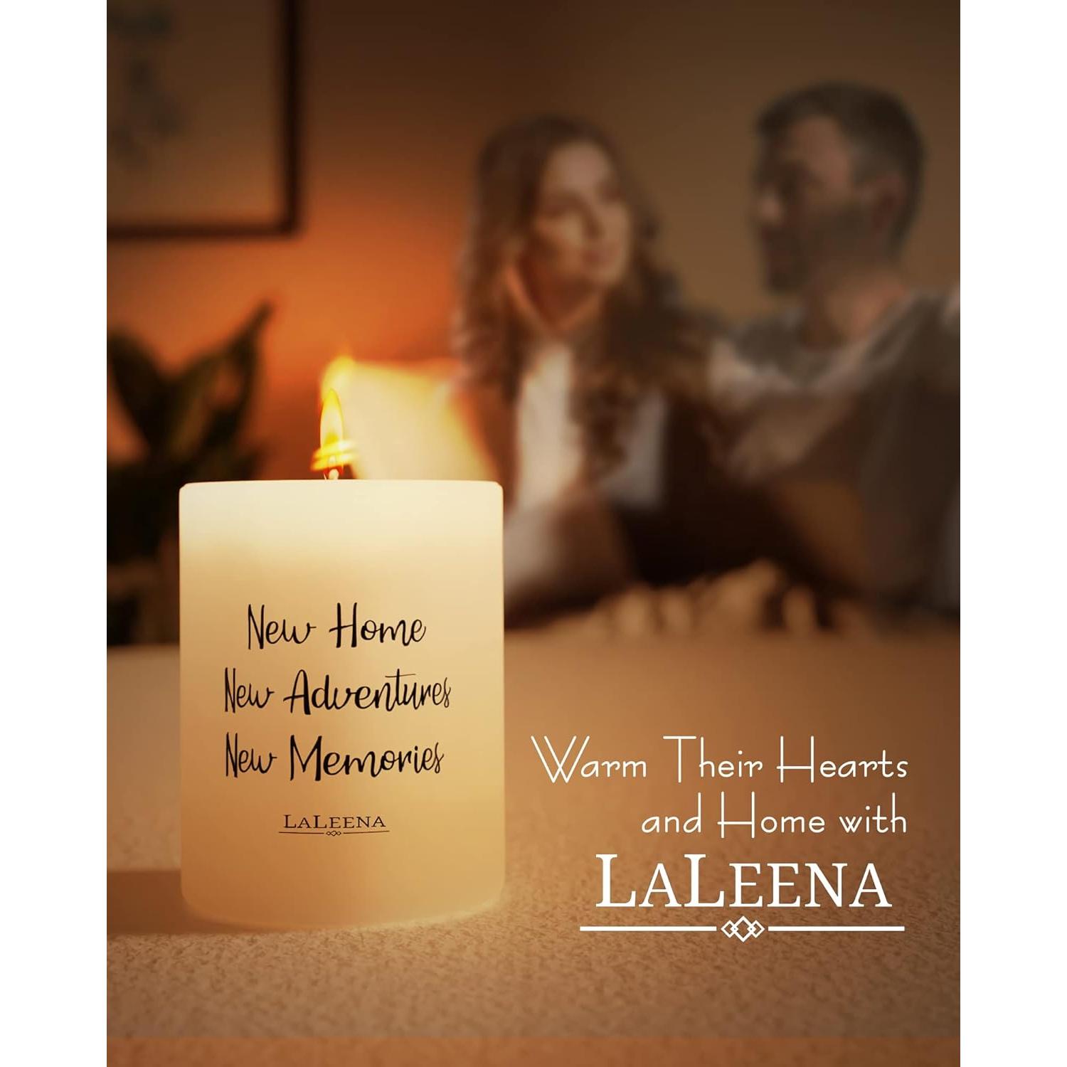 Vela Aromática de Inauguración LaLeena 396 g Vainilla Orgánica