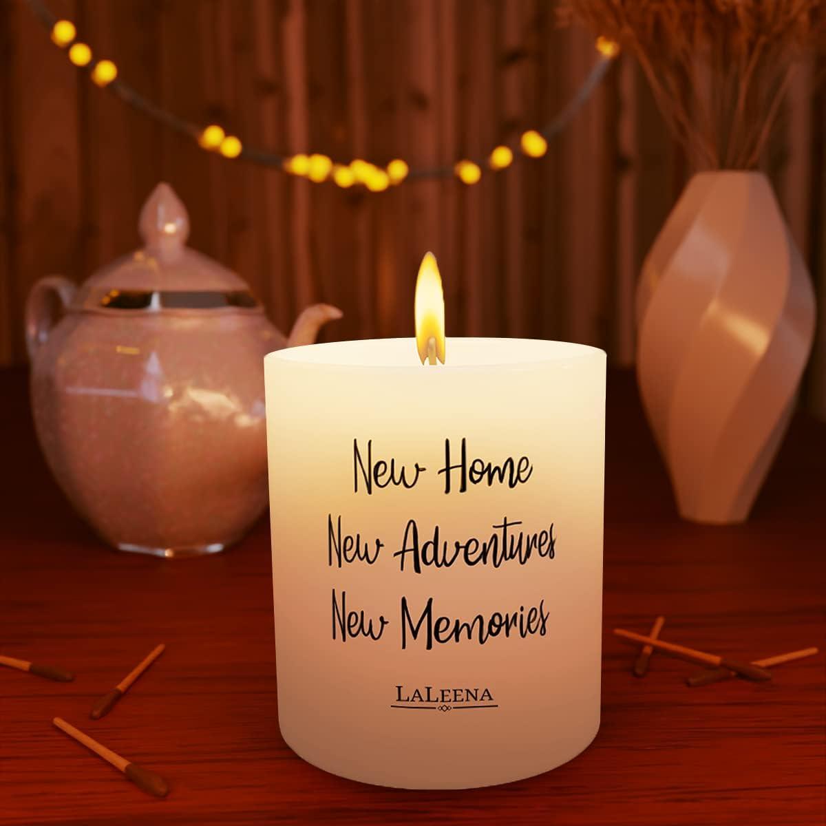 Vela Aromática de Inauguración LaLeena 396 g Vainilla Orgánica