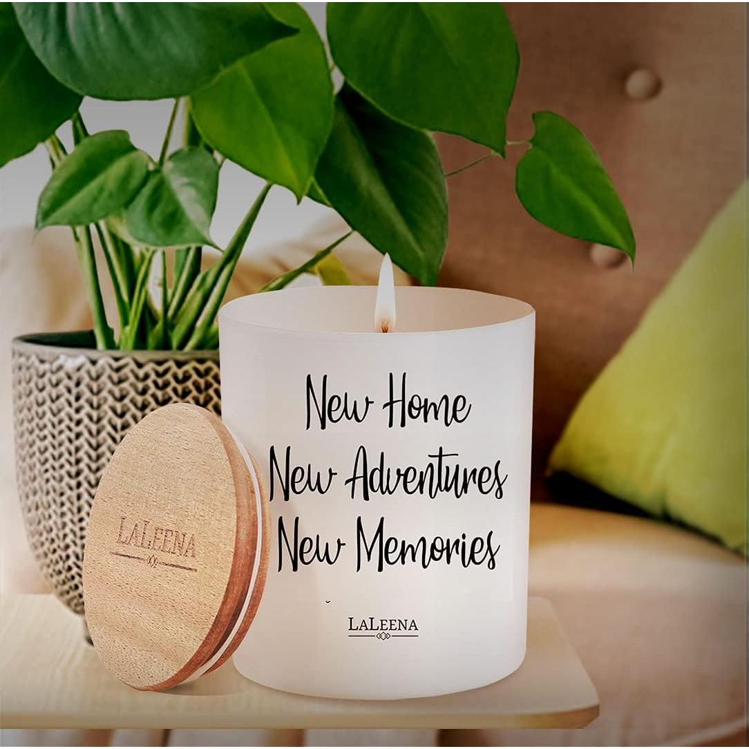 Vela Aromática de Inauguración LaLeena 396 g Vainilla Orgánica