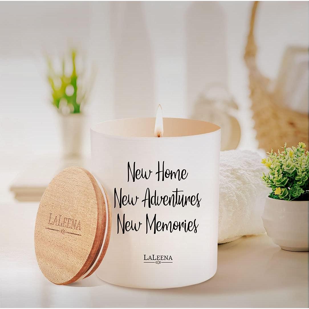 Vela Aromática de Inauguración LaLeena 396 g Vainilla Orgánica