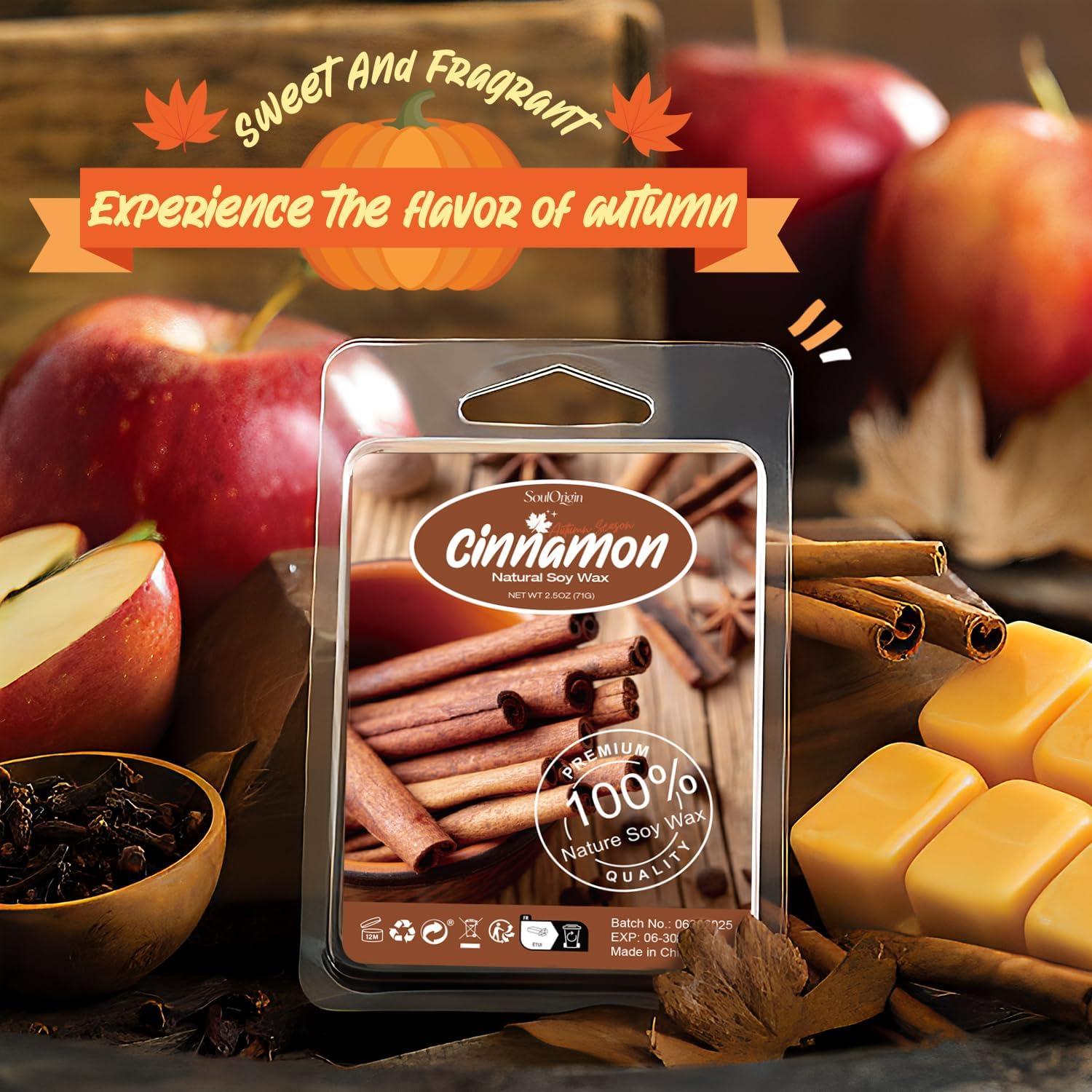 Cera Aromática de Soja SoulOrigin Otoño 6 Fragancias 500g