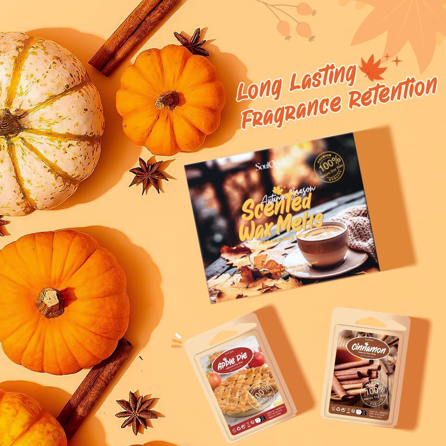 Cera Aromática de Soja SoulOrigin Otoño 6 Fragancias 500g