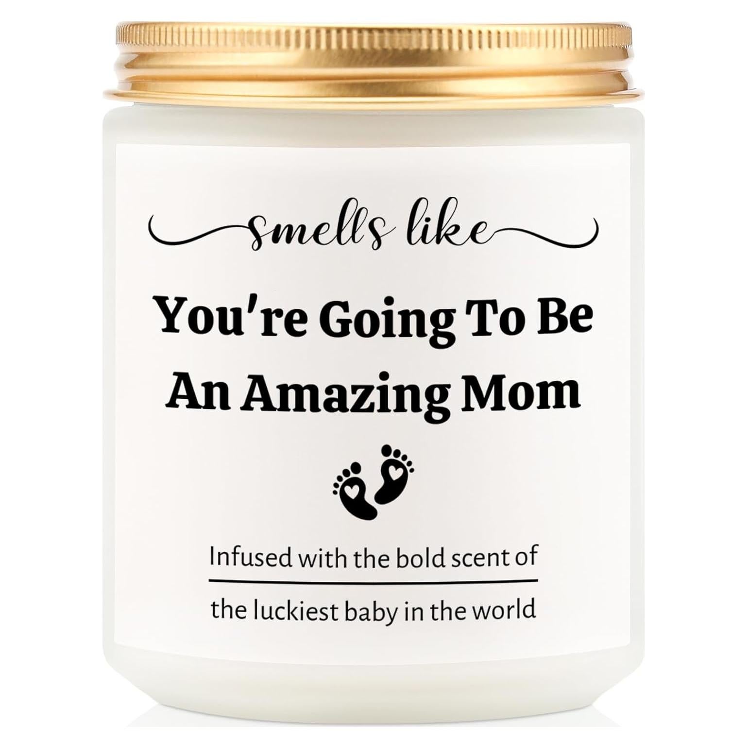 Vela Aromática de Lavanda 198g para Nuevas Mamás GBZRJ