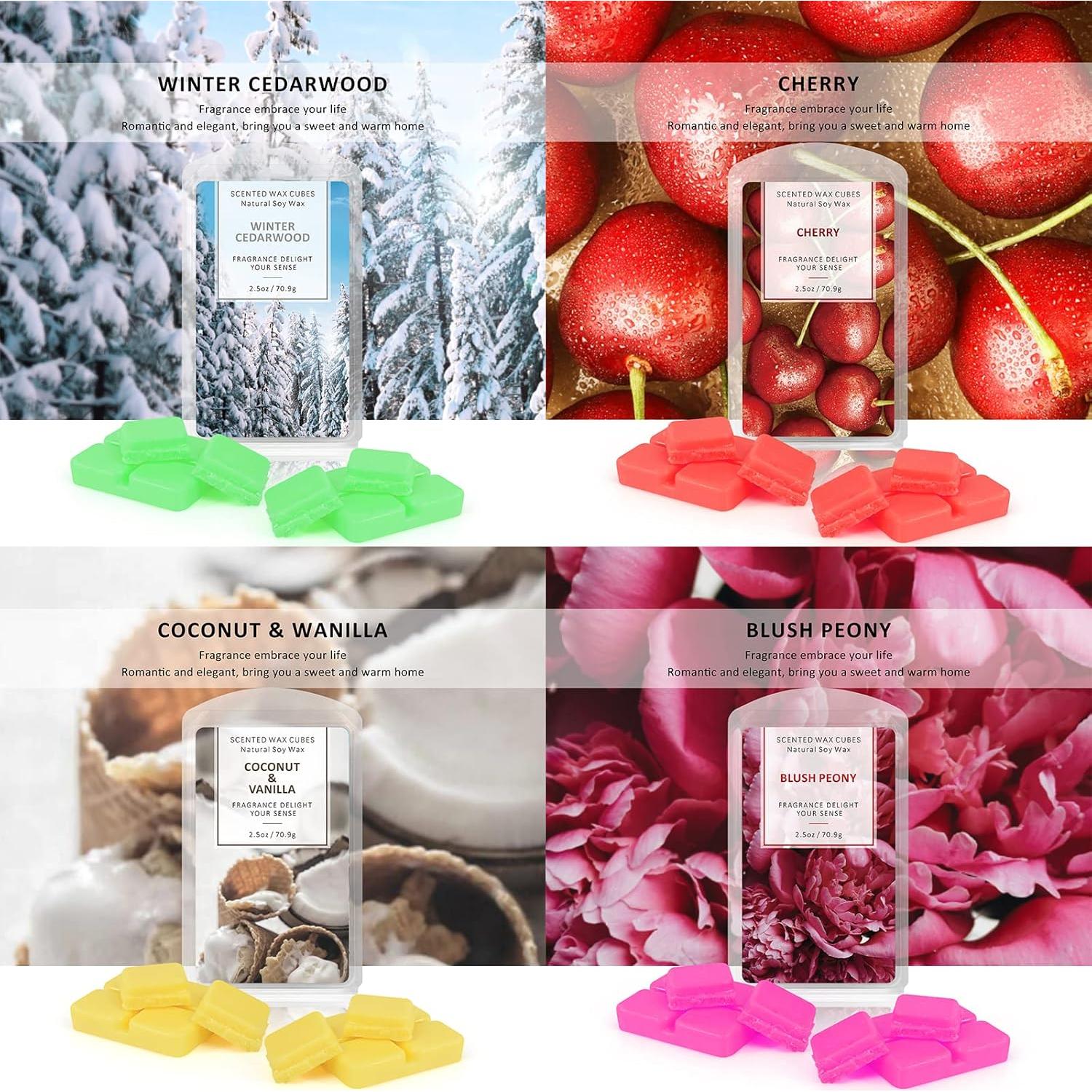 Cubos de Cera Aromática STRN 16 Paquetes 70.9g Soja