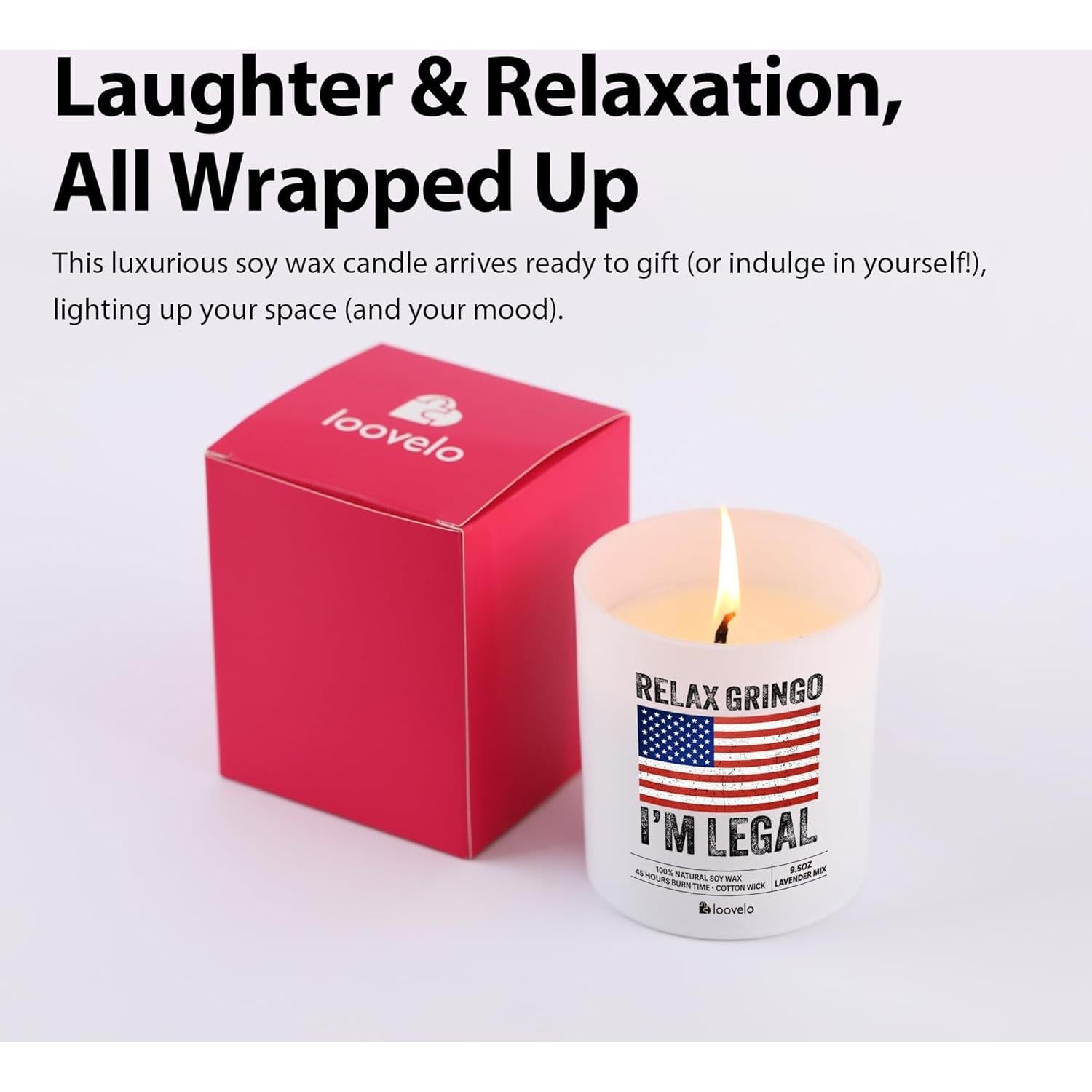 Vela Aromática de Lavanda 269 g - Xuzhou Darui - Tarro Elegante