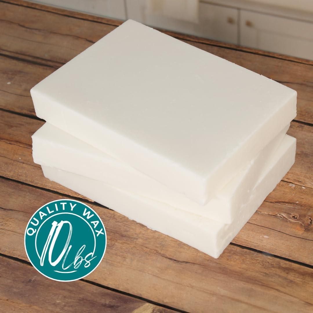 Cera de Coco y Soja para Velas Direct Candle Supply 4.54 kg + 50 Mechas