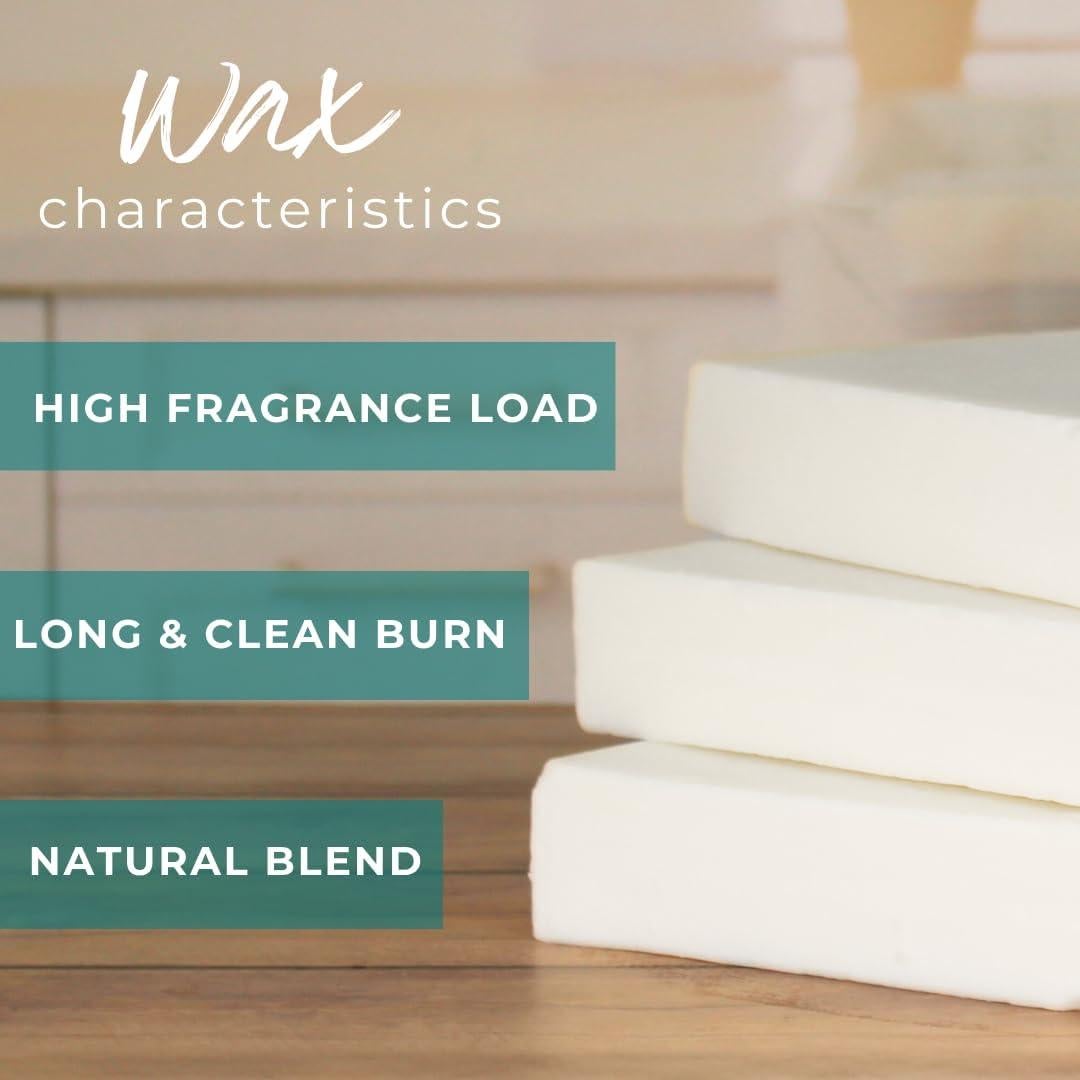 Cera de Coco y Soja para Velas Direct Candle Supply 4.54 kg + 50 Mechas