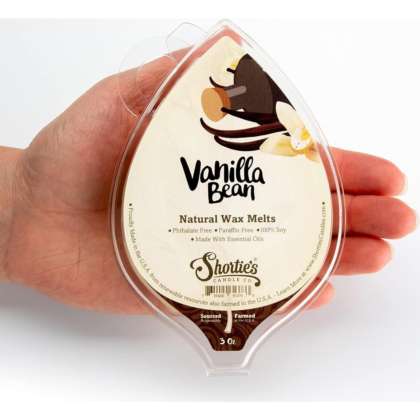 Vela de Soja Natural Shortie's Candle 85g Aroma Vainilla