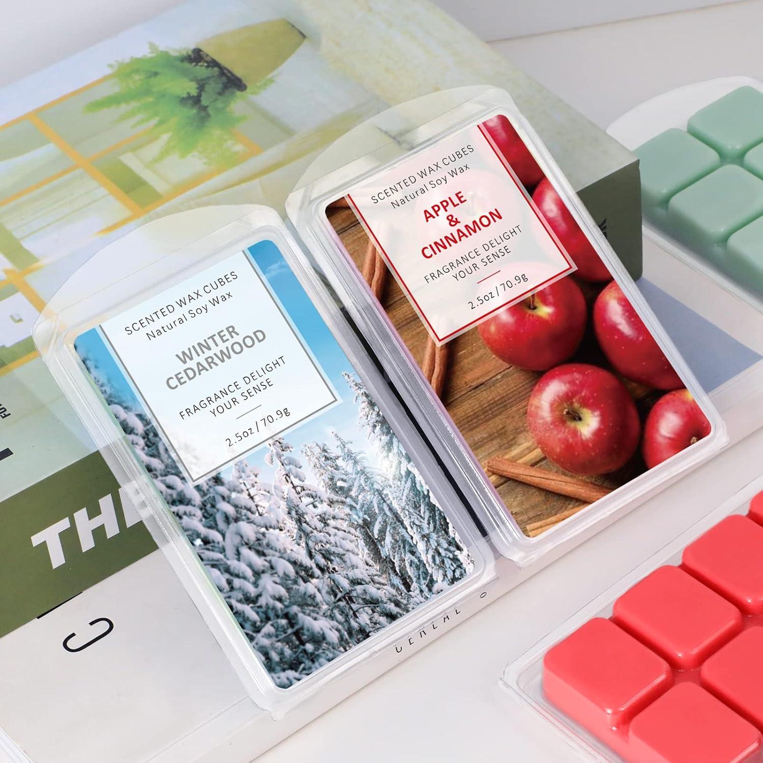 Ceras Aromáticas SCENTORINI 8x70.9g - Vainilla, Coco, Canela