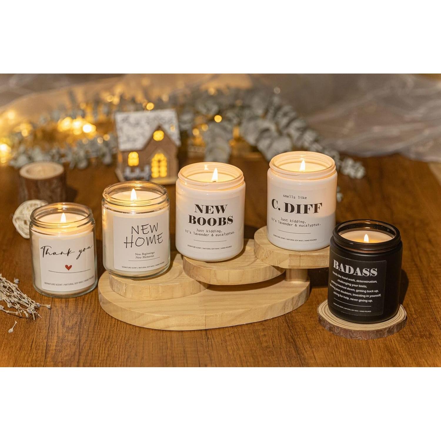 Vela Aromática Lavanda y Eucalipto POPPILOT 7oz Natural