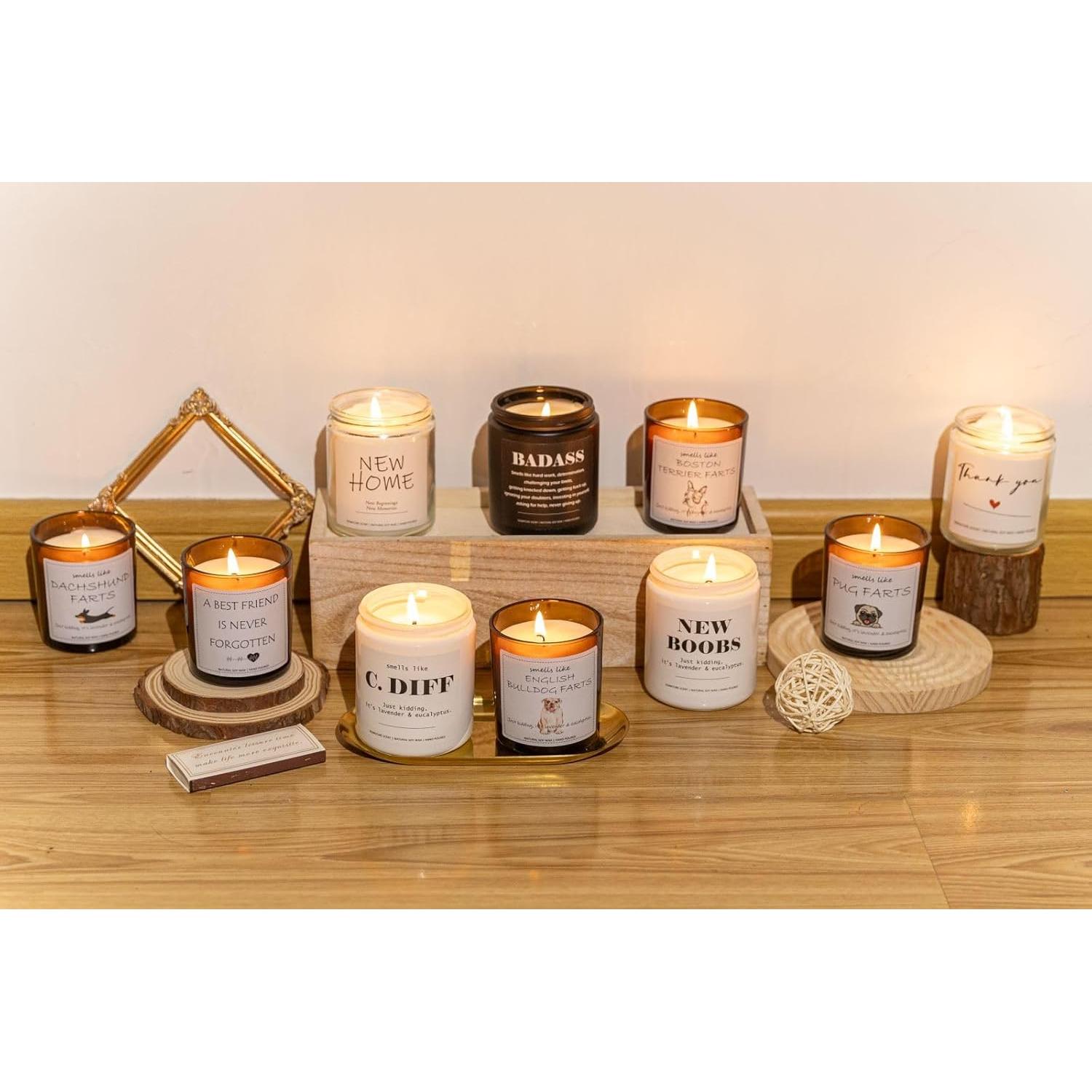 Vela Aromática Lavanda y Eucalipto POPPILOT 7oz Natural