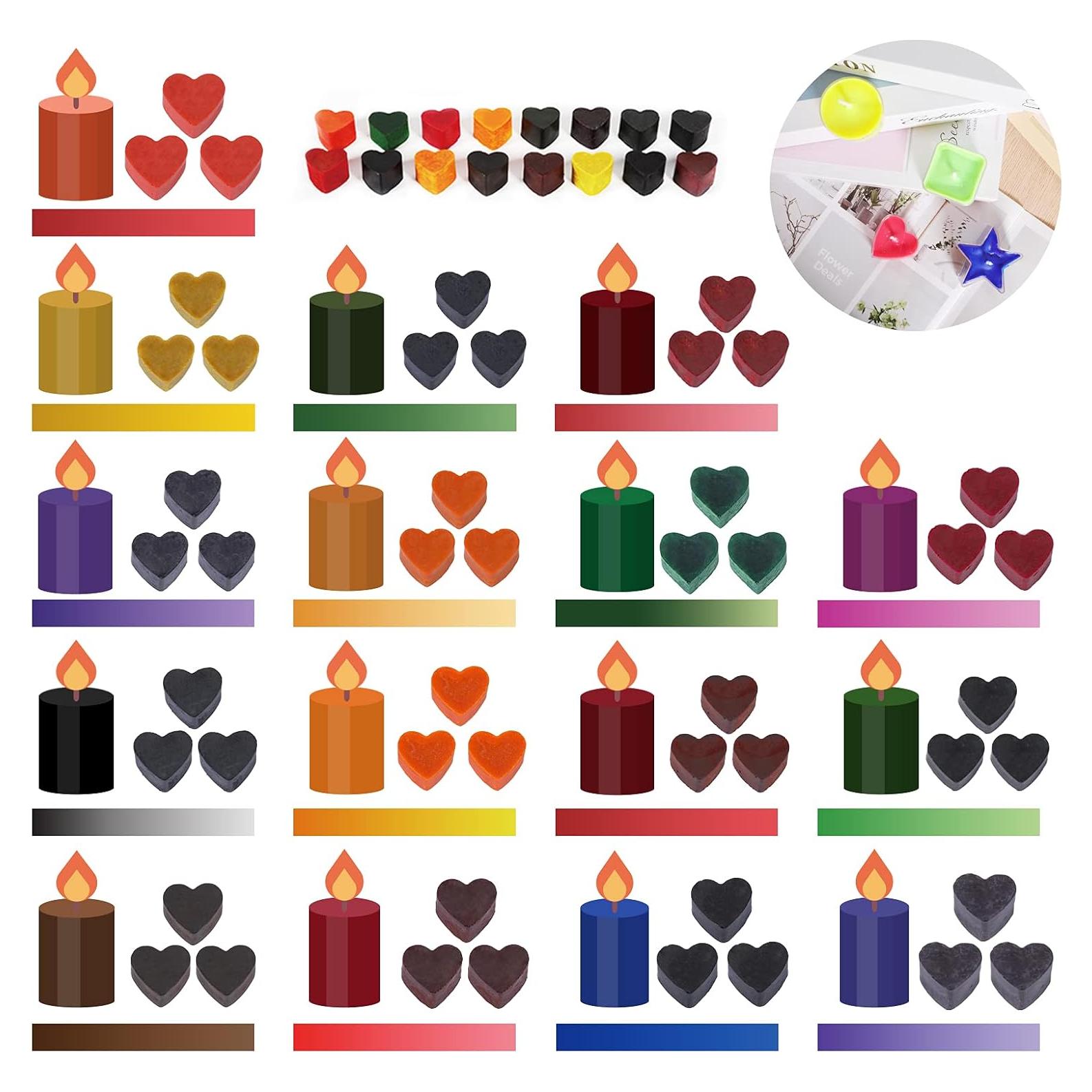Juego de Tintes para Velas SAEUYVB 16 Colores 72g