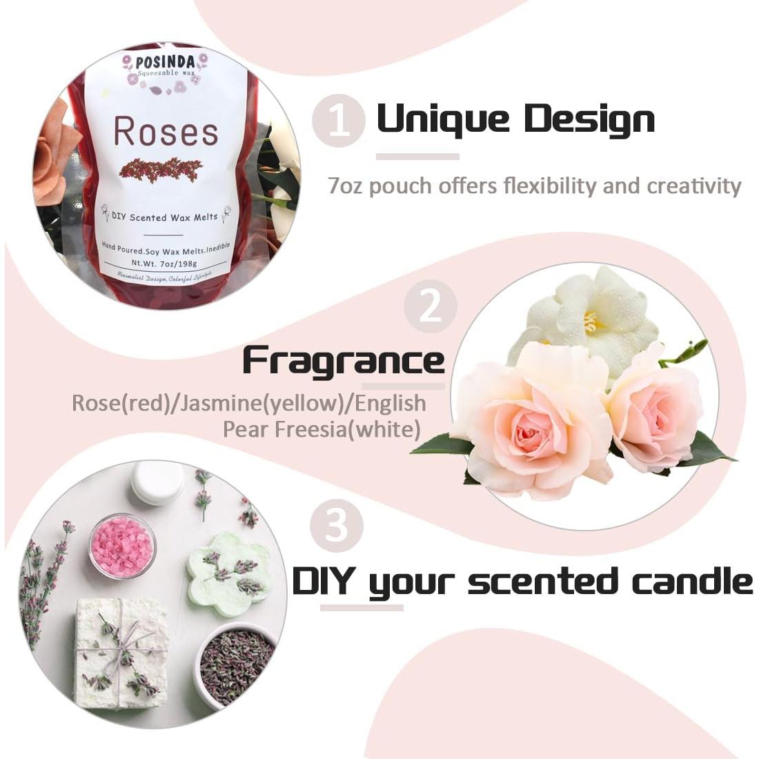 Cera Aromática Squeezable Posinda 198g Pera Inglesa Freesia