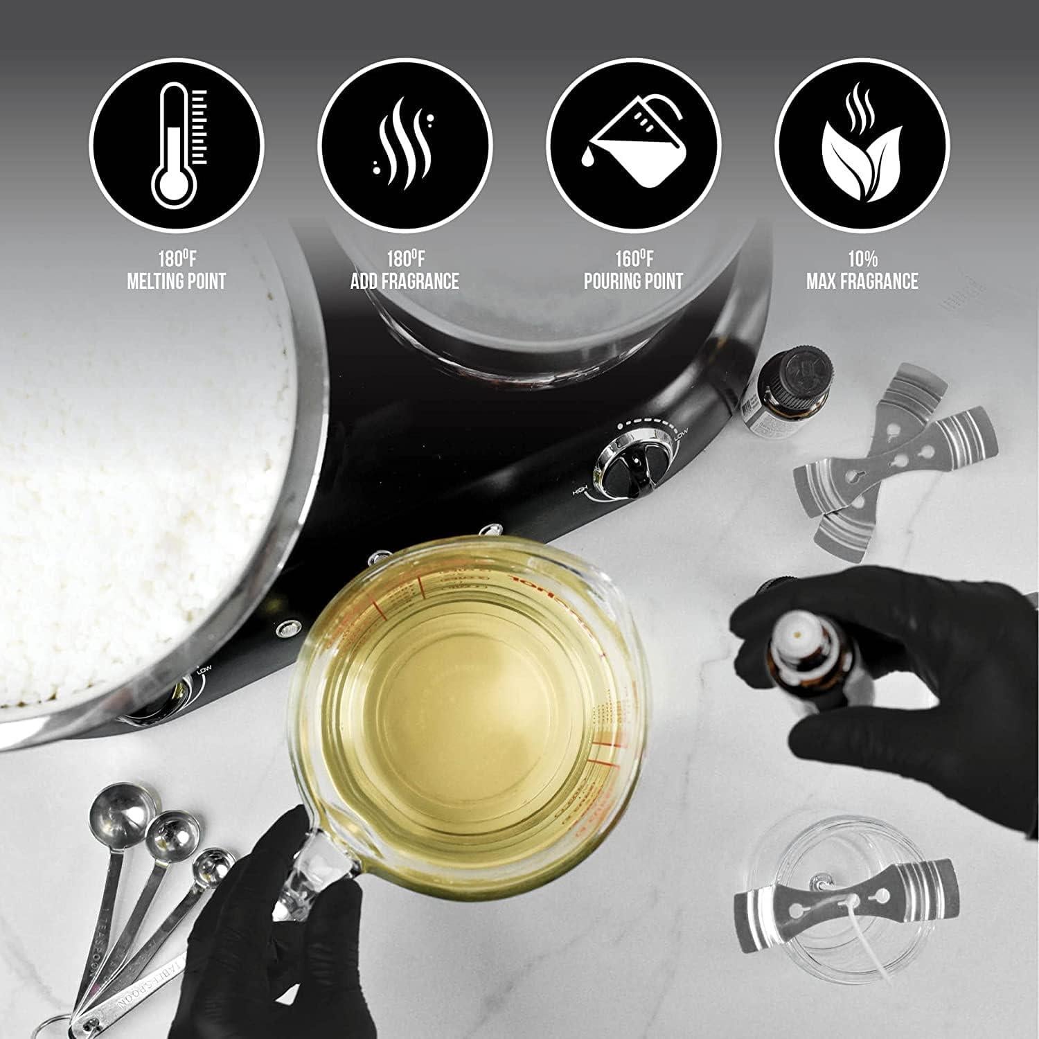 Kit de Velas de Soja American Soy Organics 4.54 kg Microondas