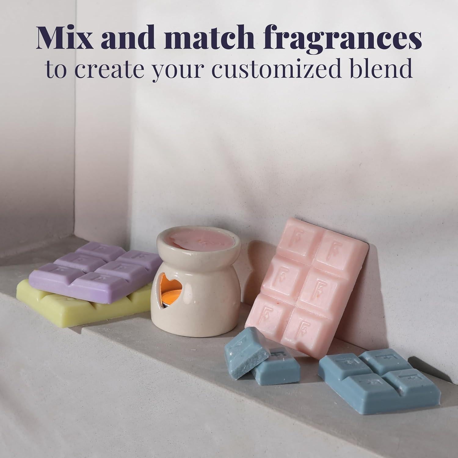 Set de 5 Ceras Aromáticas Folkulture 100% Soja y Palma