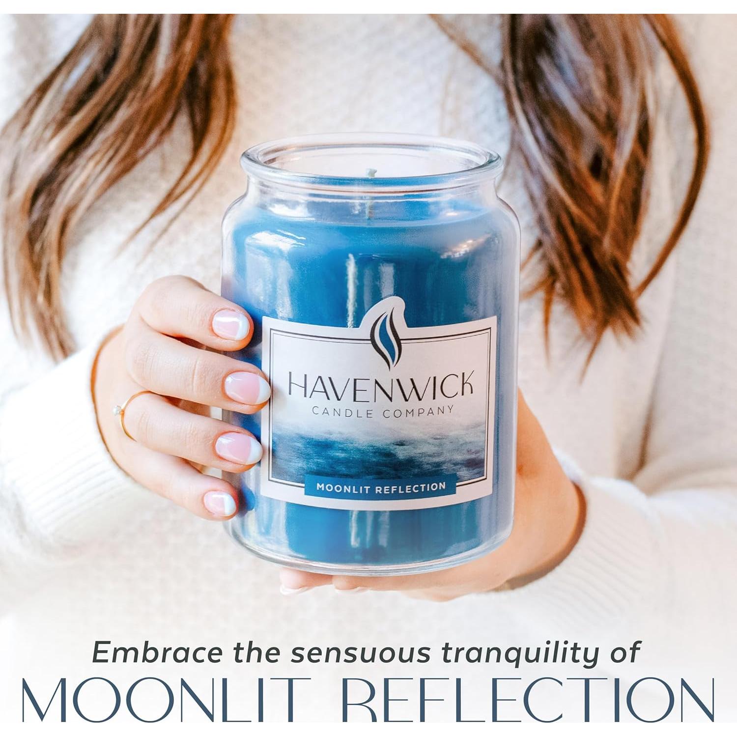 Vela Aromática Havenwick 22 oz Reflexión Lunar Soja