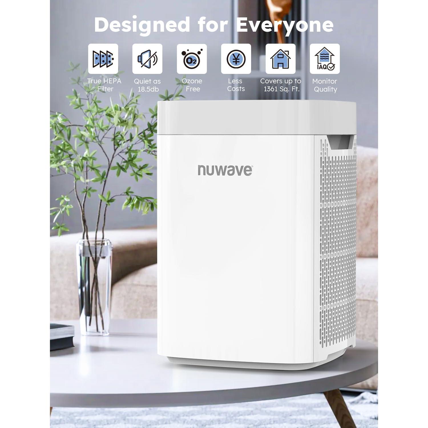 Purificador de Aire Nuwave OxyPure Portátil 126.35 m² HEPA
