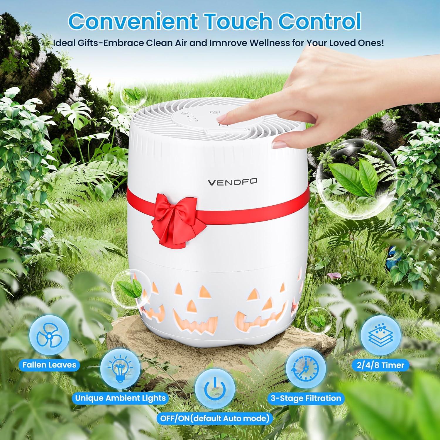 Purificador de Aire VENDFO MB-046 HEPA 100 m² Silencioso