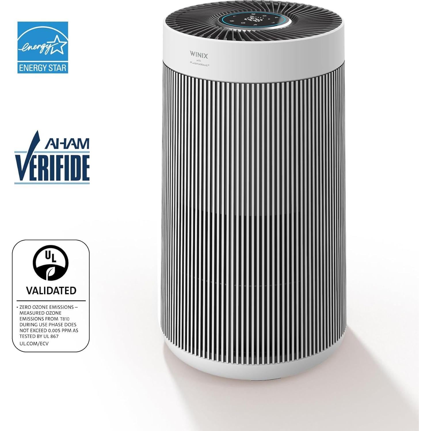 Purificador de Aire Winix T810 Wi-Fi 45W para 38.1 m²