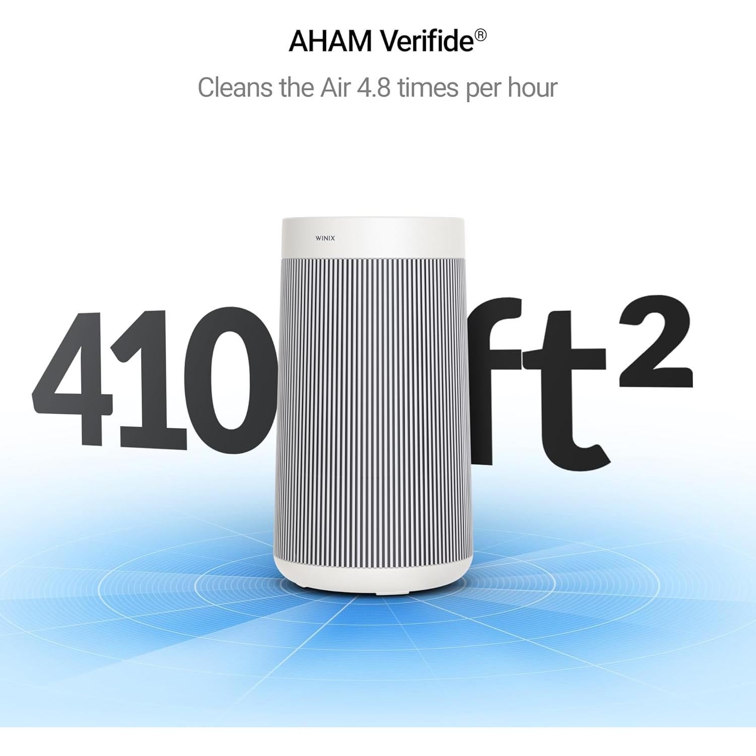 Purificador de Aire Winix T810 Wi-Fi 45W para 38.1 m²