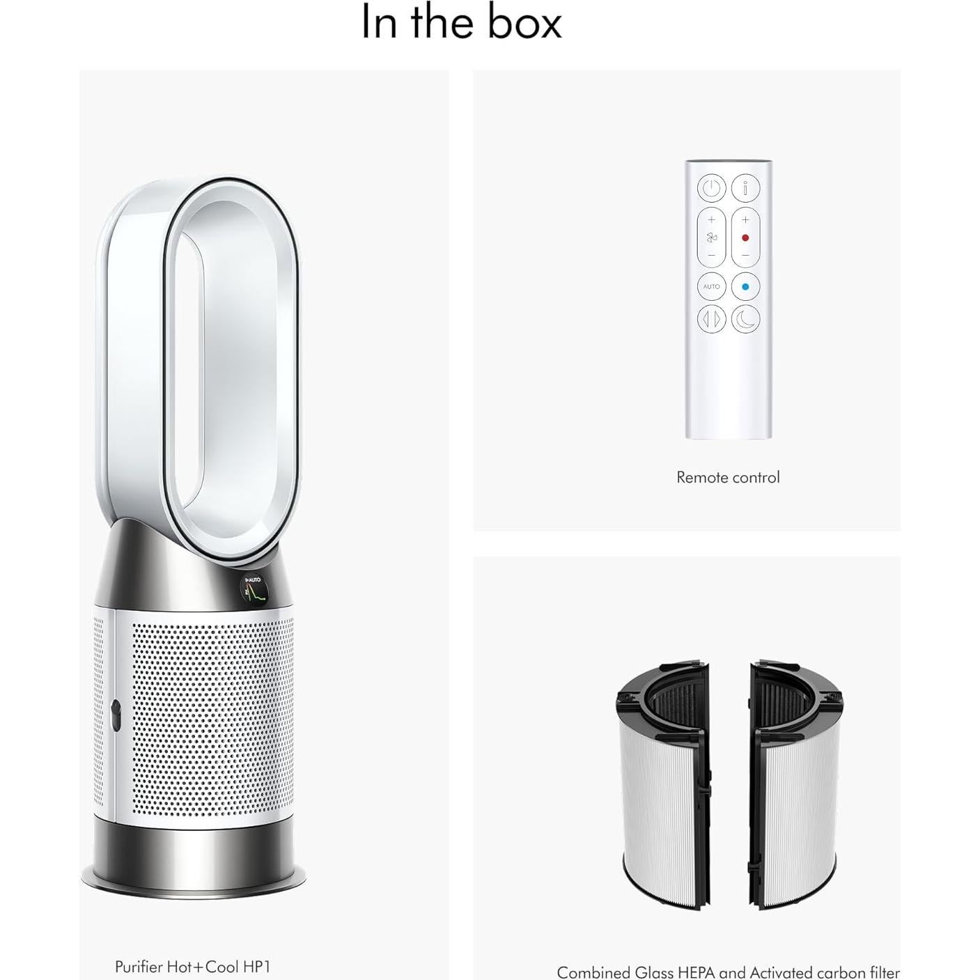 Purificador de Aire Dyson Calor+Frío HP1 HEPA 99.97%