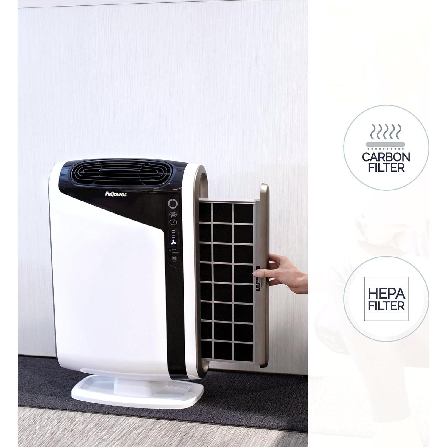 Purificador de Aire Fellowes AeraMax 300 para Habitaciones Grandes